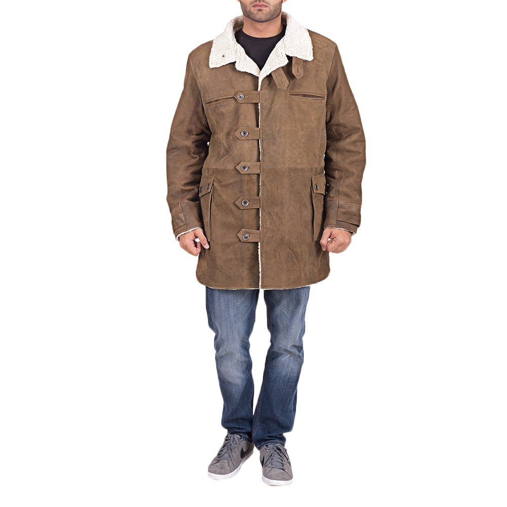 Men Leather Coat